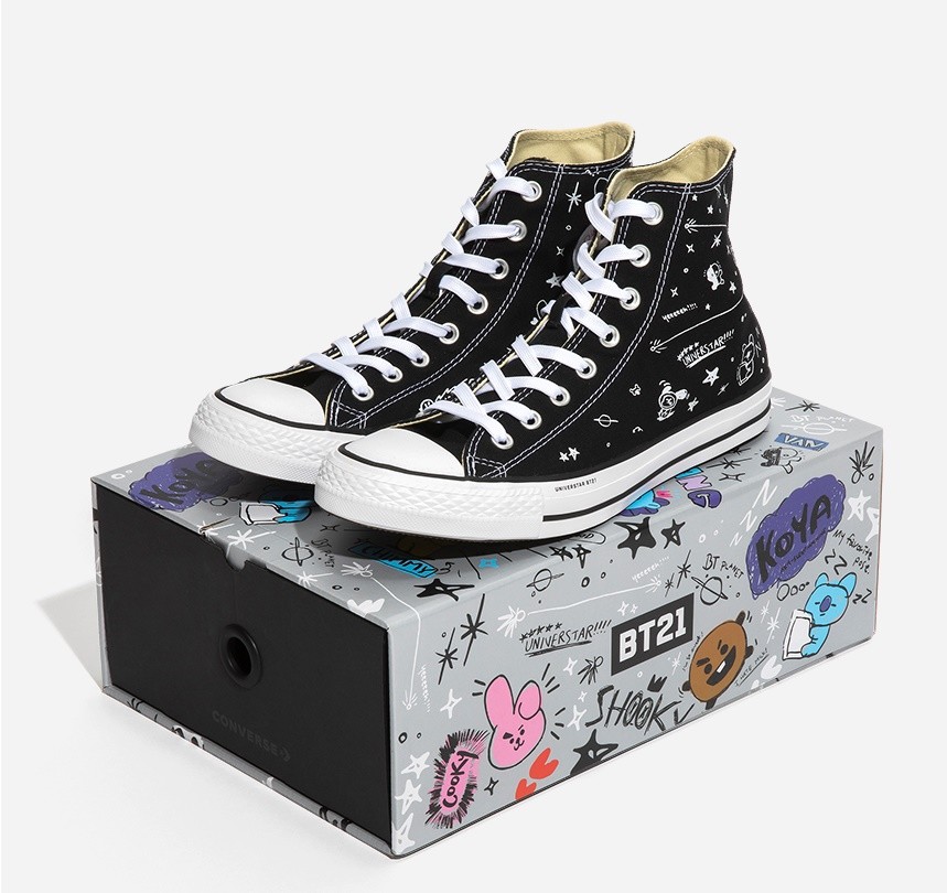 bt21 converse black